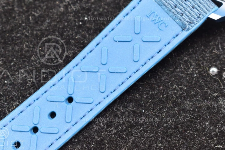 Sport Best Blue Edition Strap on Blue for M+F Pilot Ceramic Nylon Good' Watch A2892 of 'Laureus 1123